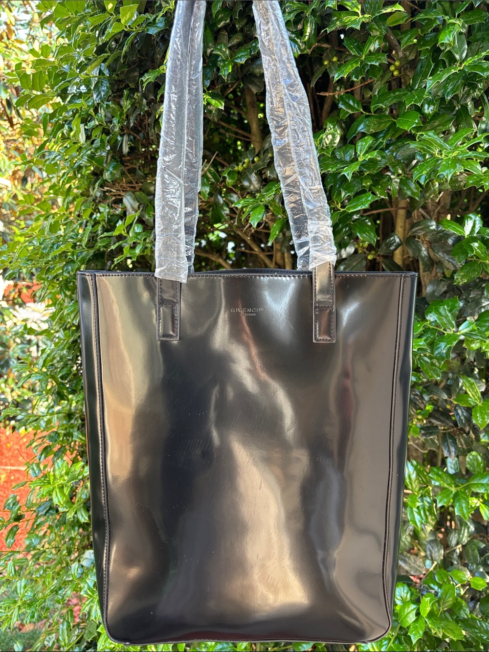 Givenchy Black Gloss Patent Tote
